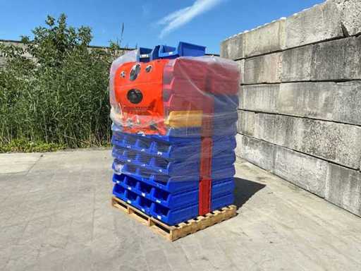 Manutan Warehouse Rack Bins (90x)
