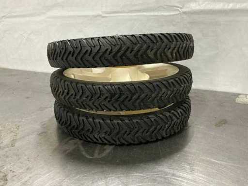 Roues anti-explosion taille d’essieu 14 (3x)