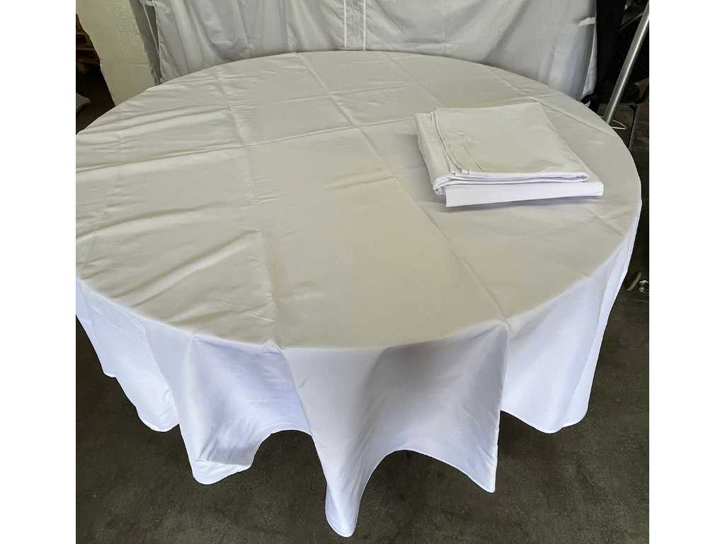 Tablecloth 290cm round (3x)