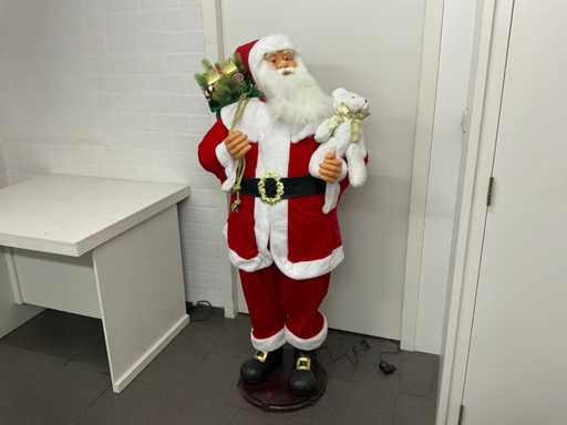 Père Noël animatronique