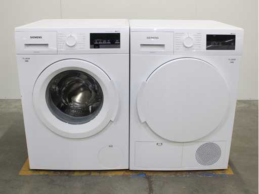 Siemens iQ500 iSensoric aquaStop iQdrive Wasmachine & Siemens iQ300 iSensoric Wasdroger