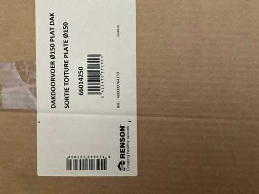 Condotti per tetto Renson Ø150 Tetto piatto (10x)