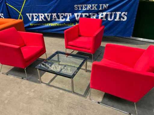 Sits Design zetels (3x)