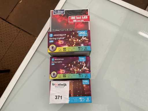 C.Star+ Aigostar. Innen- / Außenbereich, Weihnachts-LED-Beleuchtung. (4-fach)