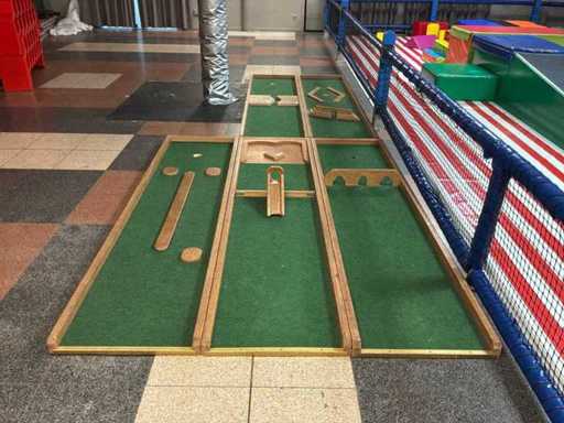 Minigolf wooden games (5x)