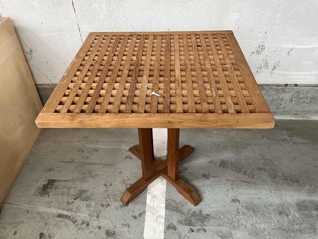 Wooden patio table BERGAFORM
