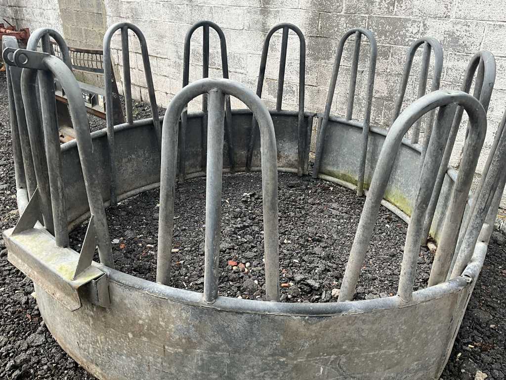 Feed ring for cattle