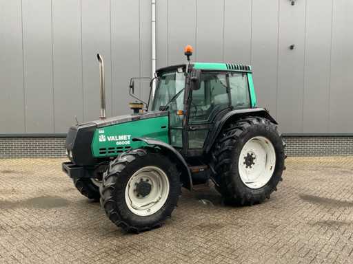 1992 Valmet 6600E Hi-Trol Vierwielaangedreven landbouwtractor