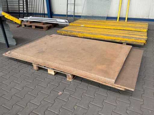 Drewniana płytka (4x)