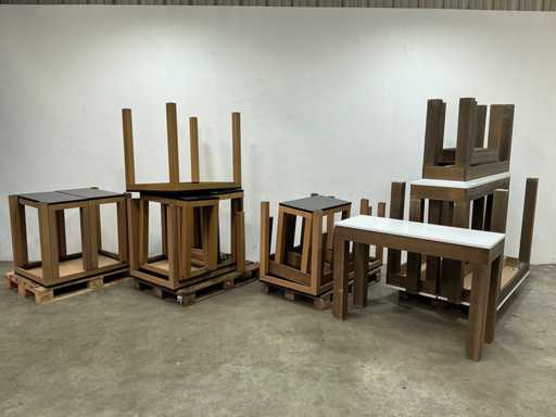 Party presentation tables