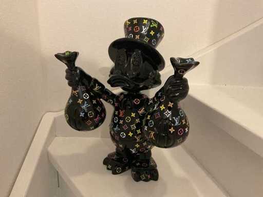 Louis Vuitton Dagobert McDuck-Skulptur