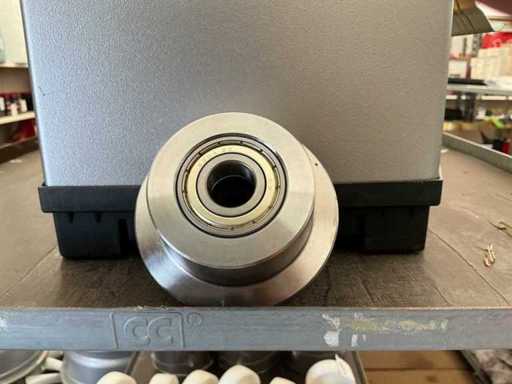 Hélice en acier inoxydable C45 de diamètre 70/100 mm pour grues à couloir aérienne (8x)
