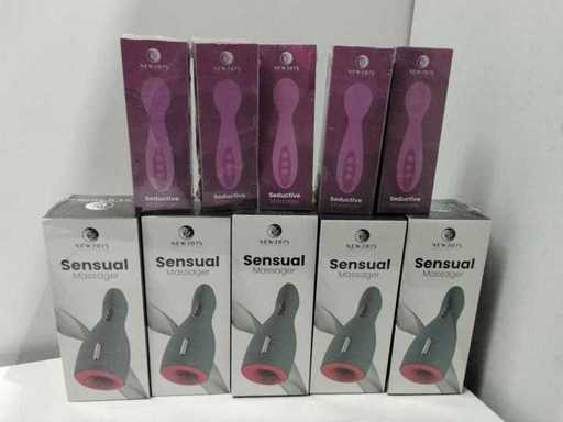 Un ensemble de chouchoutage érotique pour lui et elle