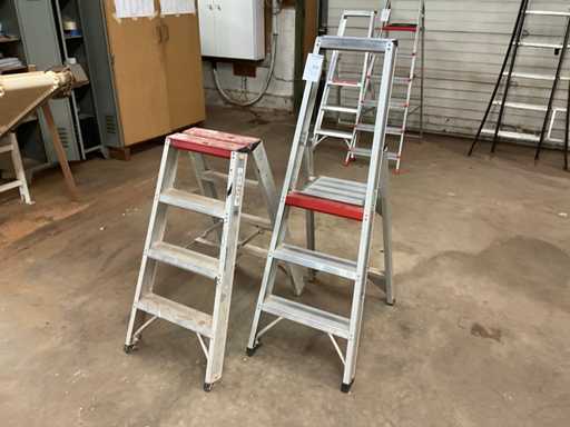 Escalera de tijera Altrex (2x)