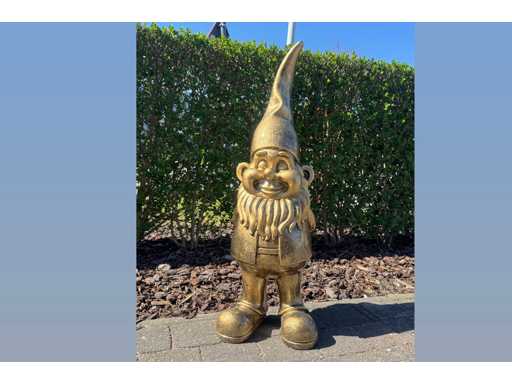 Gnome / Kabouter H95cm Gold