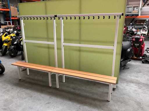 Aestic dressing room bench (2x)