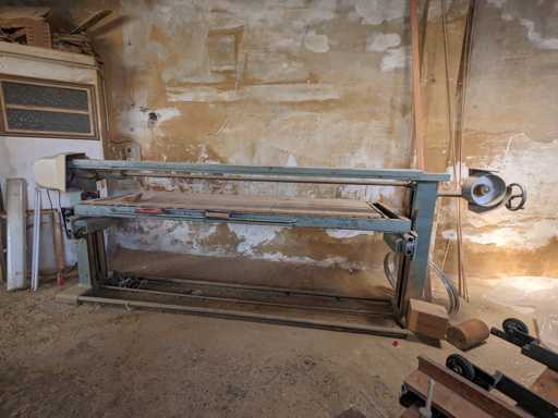 Langbandschleifmaschine