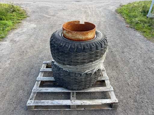 Reifen auf Felge (2x)