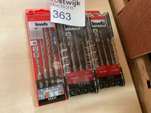 Stone drill bit sets