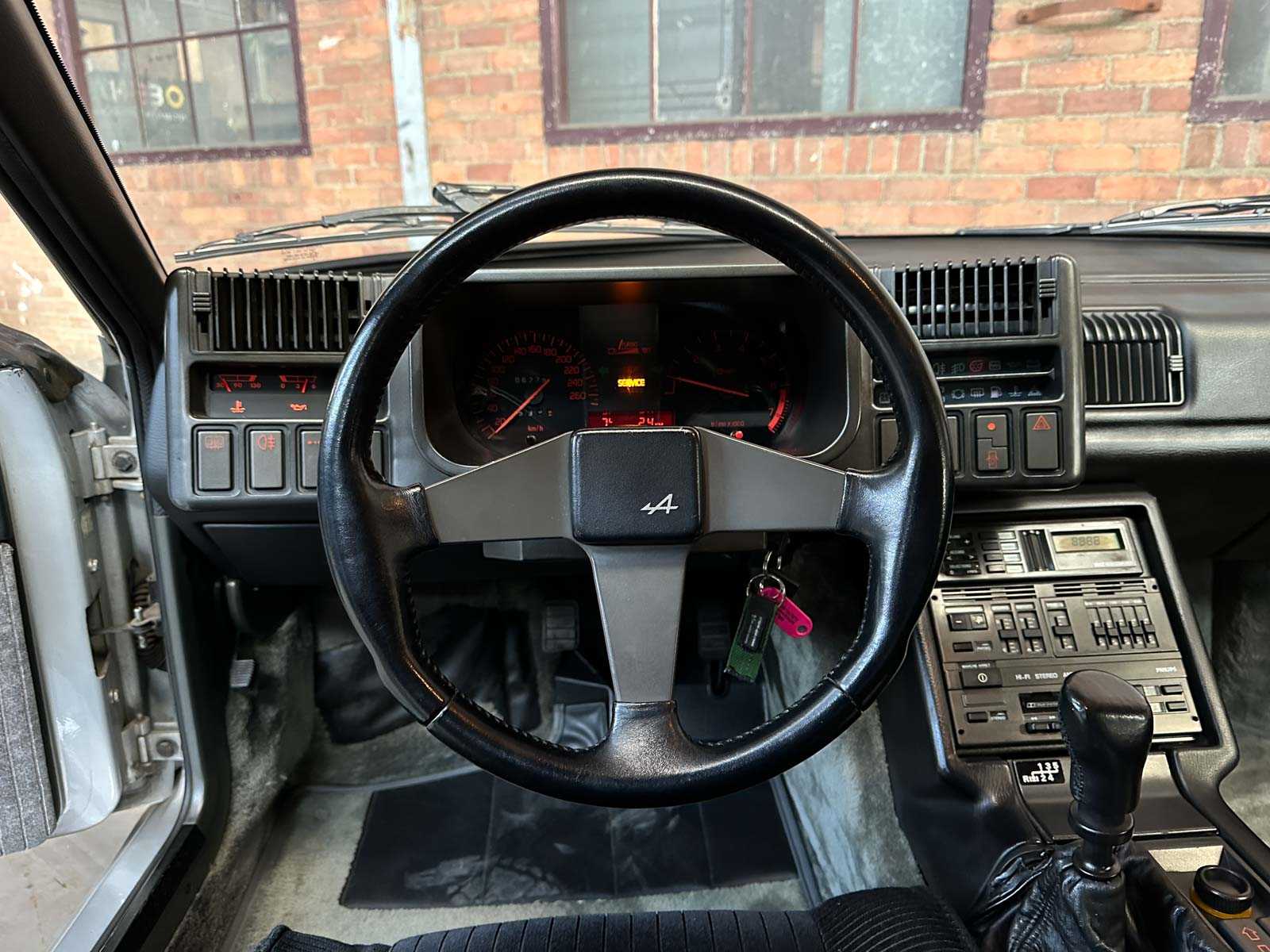 Renault Alpine 2.5 V6 GT Turbo 200pk 1986 (Origineel-NL), PK-24-GL