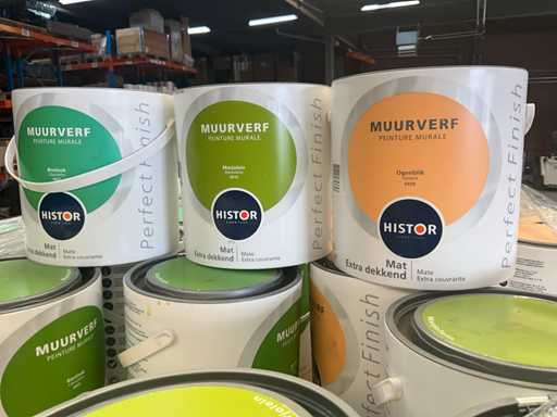 Batch of Histor wall paint