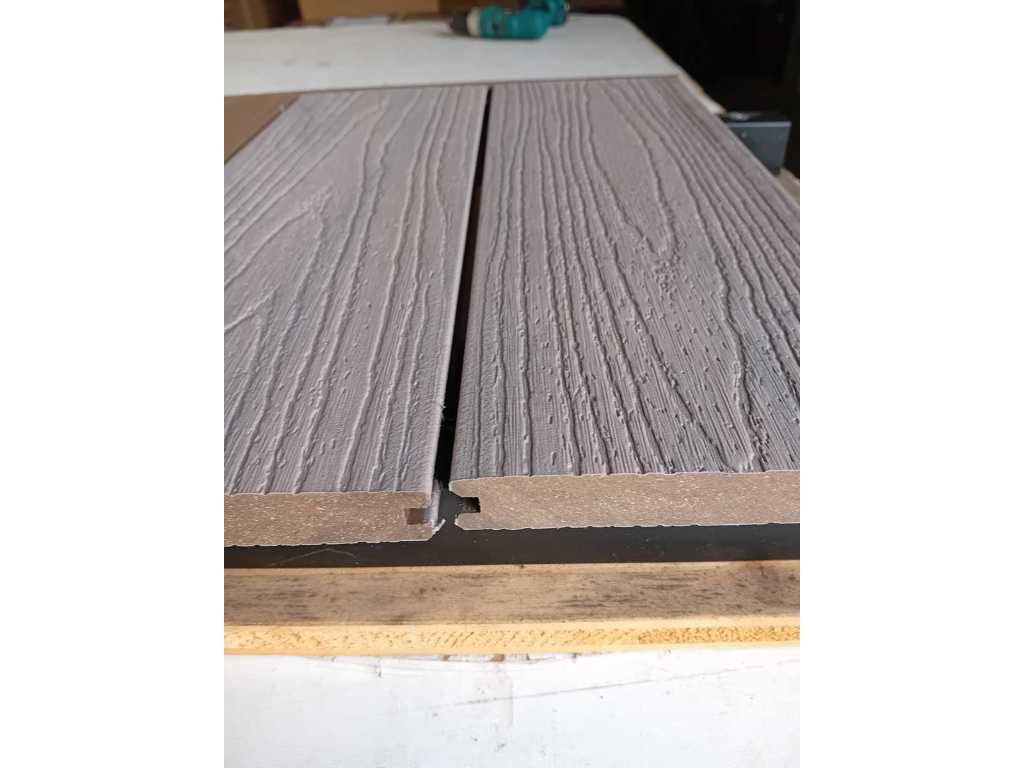 Platelage composite EVA weld gris clair