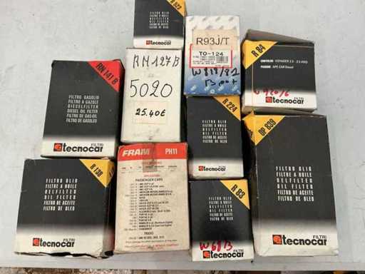 Partij Diverse waaronder,Auto oliefilters