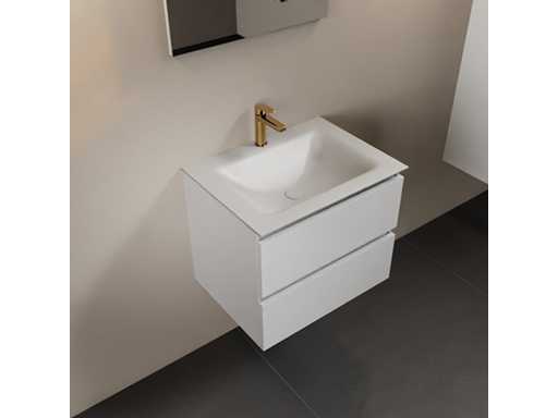 Dulapul de baie albe 60cm 