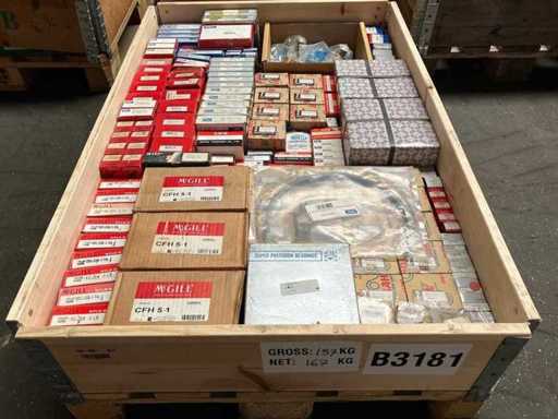 McGill / SKF / NKE / NTN - Ball bearings - 167kg