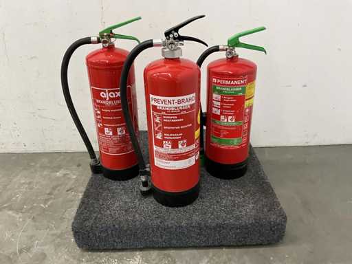 Extincteur (3x)