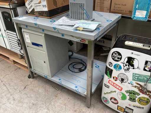 Tavolo da lavoro in acciaio inossidabile