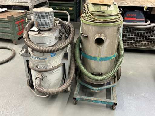   2 aspirapolvere industriali