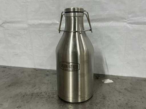 Growler Grainfather con coperchio oscillante in acciaio inossidabile 2L (4x)