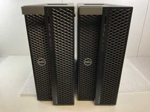 Dell Precision 5820, Xeon(R) W-2125, 32 GB RAM (4x8GB), 512 GB NVMe, NVIDIA Quadro P1000 4 GB WorkStations (2x)