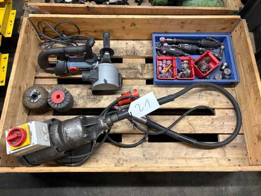   Items of grinding equipment