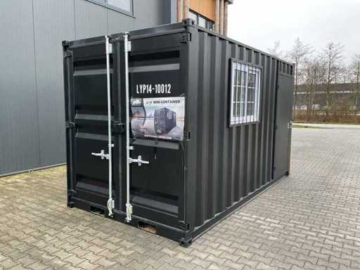 Rhino-Cross-Containers 14ft Mini container with door and window