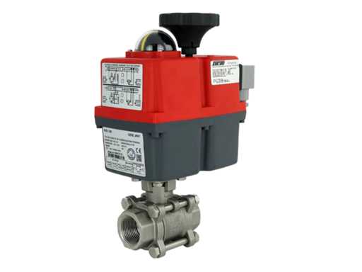 J+J L20 J3 electric controlled ball valve 1 inch stainless steel