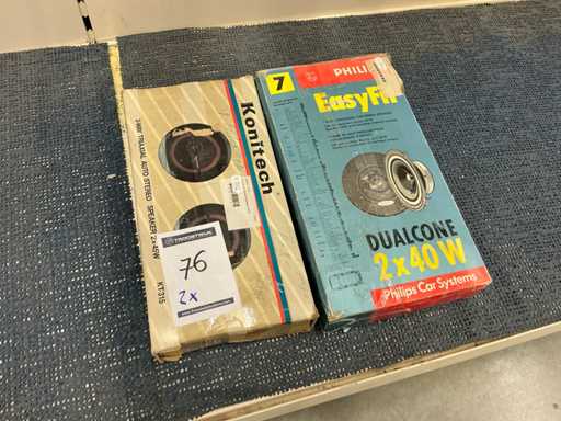 Enceinte intégrée (2x)