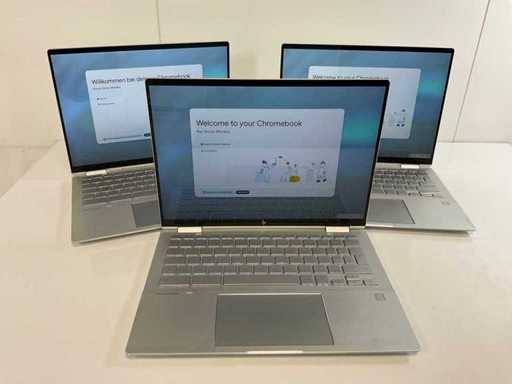 HP Elite C1030 13,5", Core(TM) i7 10th Gen, 16 GB RAM, 128 GB SSD TouchScreen ChromeBook-uri (3x)