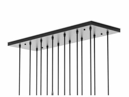 (14x) Industriële loftplate Groot - 120x40cm (14 aansluitingen)