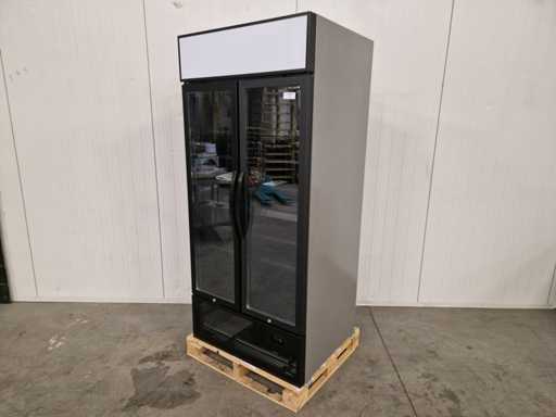 Tefcold - dubbeldeurs glasdeur koeling - FSC891H