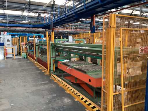 1997 FMS Sheet metal punching and profiling line