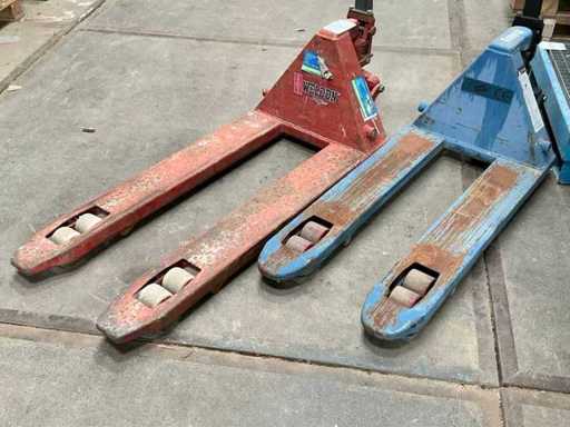 Pallet idraulico manuale (2x)
