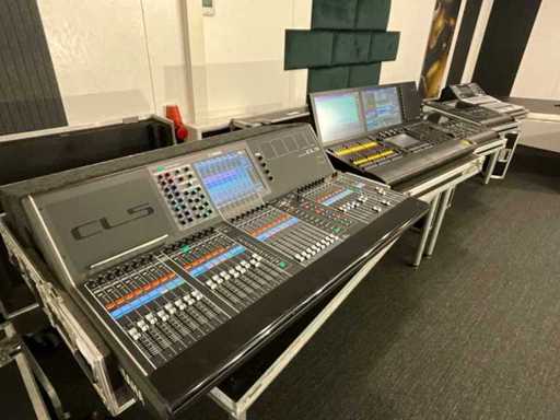 Various professional audiovisual and lighting equipment due to overstock