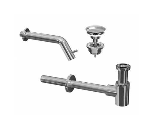 INK - Rubinetti a fontana a muro integrati con spina aperta