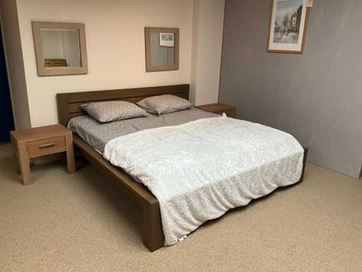 Kompletna d?bowa sypialnia