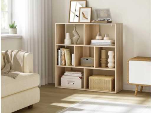 Bookcase for books and plants