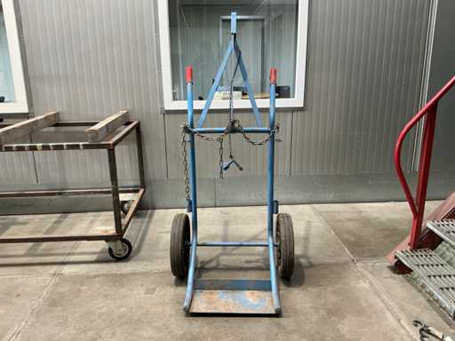 Chariot à bouteilles double