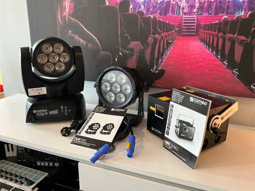 Cameo Bewegtlicht und Laser