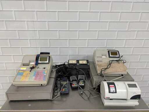 Partij afrekensysteem, pinautomaat, printers toebehoren